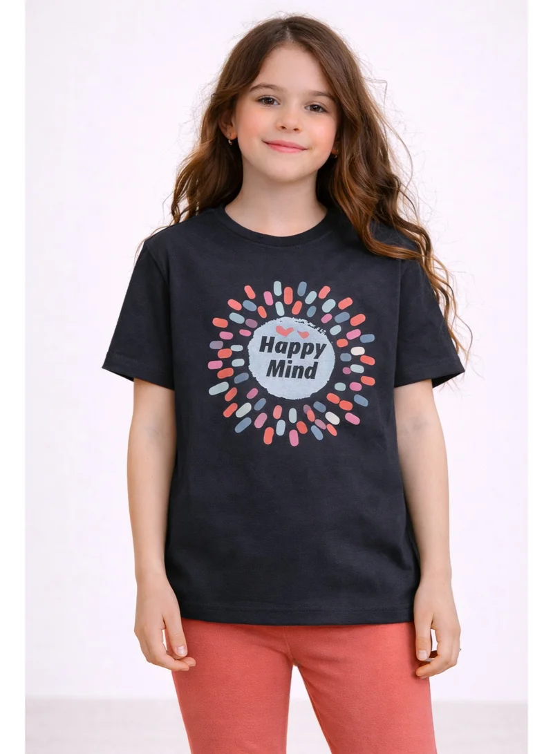 Victor And Jane Rust/Black Girls’ Multipack (2 Pack) – Graphic T-Shirts & Leggings Set (Basic Fit) for Women | Best Price UAE